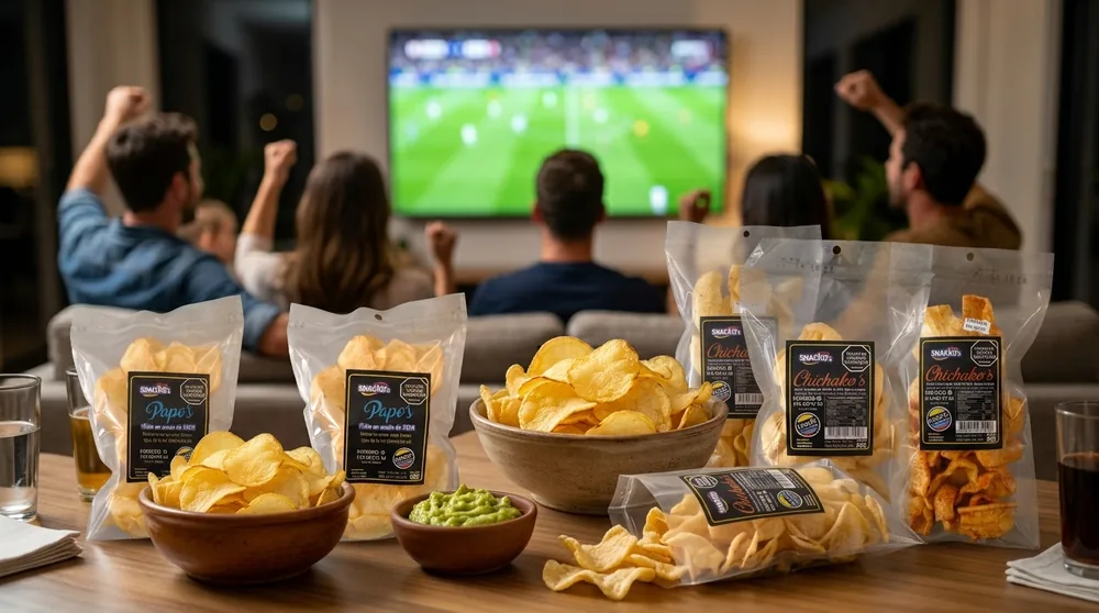 Snacko's en reunión con amigos
